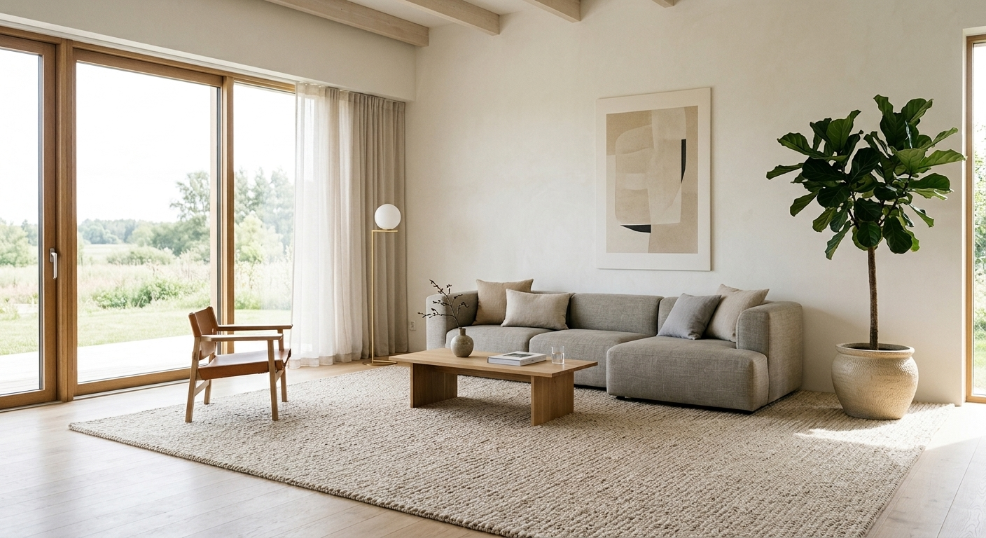 Minimalismo acolhedor: como ser clean sem ser frio